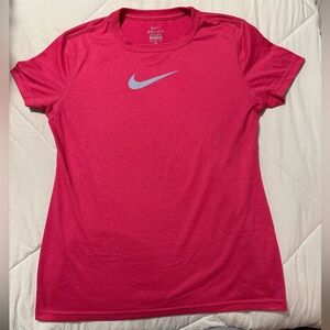 Nike Fuchsia pink Dri-fit shirt